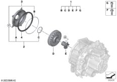 Двухдисковое сцепление 7DCT/HDT400