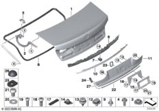 Багажная дверь/детали