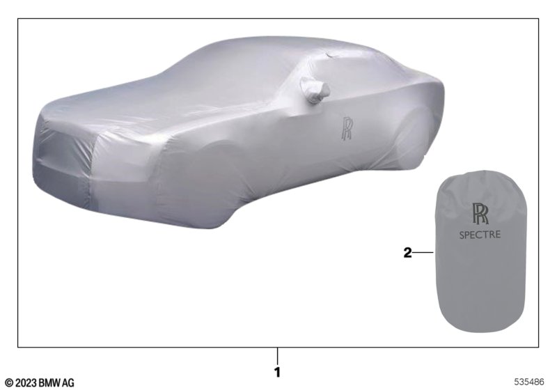 Чехол для автомобиля вне помещ.