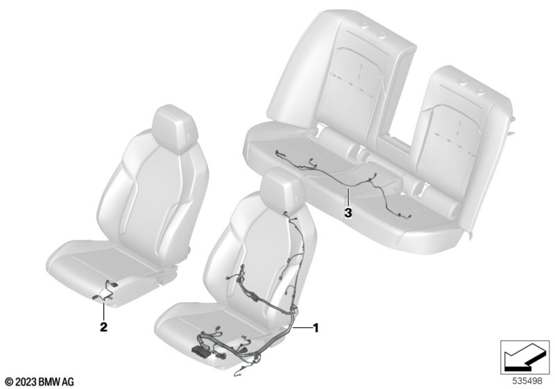 Провода cиденья