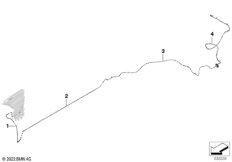 Система омывателей ICAM сзади