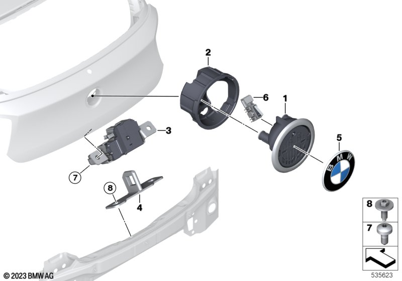 Багажная дверь/система запирания