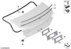 Багажная дверь, дополнительные элементы