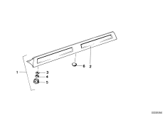 Детали заднего спойлера
