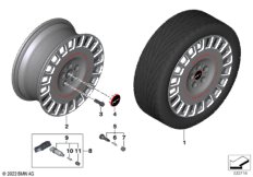 MINI л/с диск JCW Rallye Spoke 964 18"