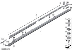 Накладка порог / арка колеса
