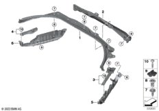 Дополнительные элементы моторного отсека