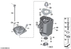 Бачок смазочной системы