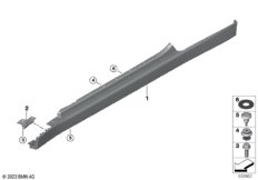 Накладка на боковой швеллер