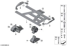 Подвеска электрического привода