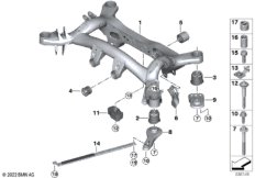 балка заднего моста