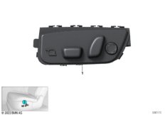 Переключатель регулировки сиденья Пд