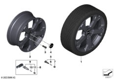 MINI л/с диск спицы Runway 948 — 19"