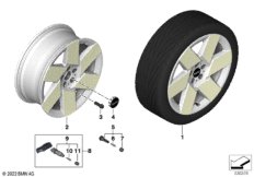 MINI л/с диск спицы Windmill 946 — 20"
