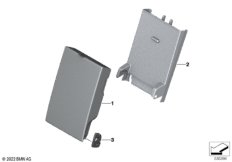 Средний подлокотник сиденья Зд