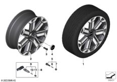MINI л/с диск спицы Rallye 950 — 21" SZ