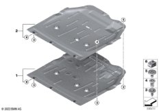 Экран моторного отсека