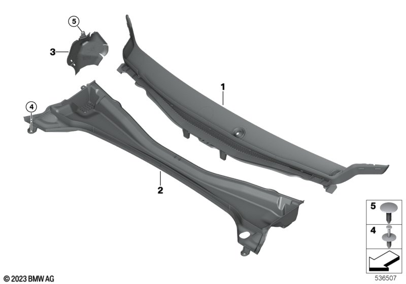 Обшивка обтекателя Наруж