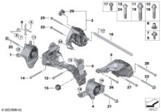 Подвеска электрического привода