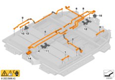 Модульный соединитель высоковольтной АКБ