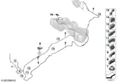 Топливопровод/ элементы крепления