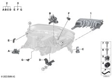 Детали фары