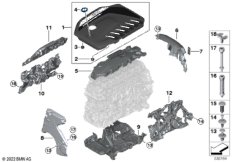 Звукоизоляционный кожух двигателя