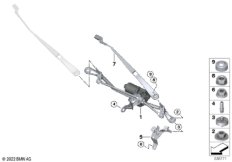 Детали стеклоочистителя