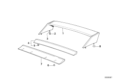 Задний спойлер