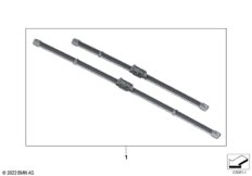 Комплект щеток стеклоочистителя