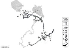 Контур сист.охлаждения в/вольтн.системы