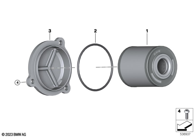 R1300GS масляный фильтр