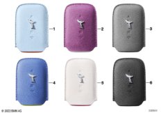 Кожаный чехол для ключа