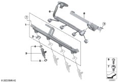 Магистраль низкого давления / инжектор