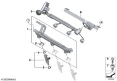 Магистраль низкого давления / инжектор