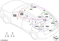 Рем.кабель осн.жгута проводов экранир.