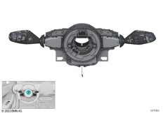 Коммутационный центр в рулевой колонке