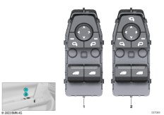 Панель управления комм.центра в двери