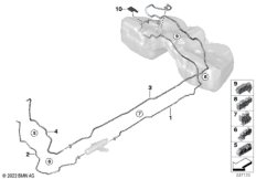 Топливопровод/ элементы крепления