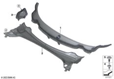 Обшивка обтекателя Наруж