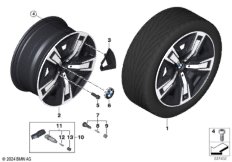 BMW л/с диск аэродинамический 1056 — 19"