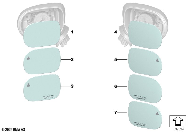 стекло зеркала