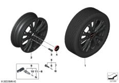 MINI л/с диск JCW STAR Spoke 962 17"