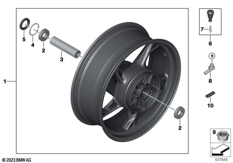 Литой диск Зд
