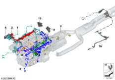 жгут проводов двигателя