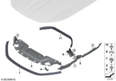 Уплотнители капота