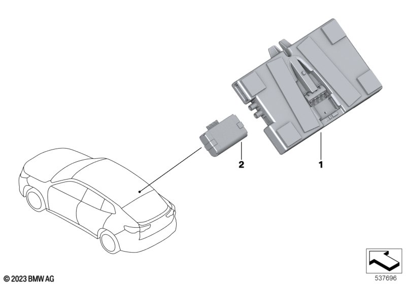 Телематический блок связи 4