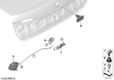 Система замков багажной двери