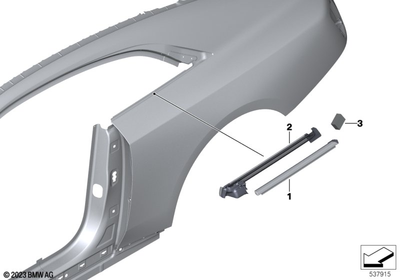 Накладки и уплотнения двери Зд