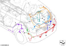 Рем.кабель основн.жгут проводов - сзади